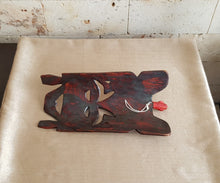 Load image into Gallery viewer, African, Ethnic Wooden Mask, Sculpture, Carving, Wall Hanging, Plaque