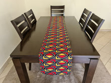 Load image into Gallery viewer, African print table runners and napkins