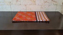 Load image into Gallery viewer, African Fabric Kanga Leso Shuka Orange by Magnificent Interiors Limited