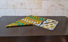 Load image into Gallery viewer, African Kanga Leso Shuka Yellow by Magnificent Interiors Limited