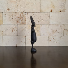 Load image into Gallery viewer, Ashanti Fertility Doll, African Fertility Statue, Akua’ba Wooden Sculpture, African Wood Carving (B)