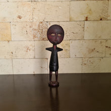 Load image into Gallery viewer, Ashanti Fertility Doll, African Fertility Statue, Akua’ba Wooden Sculpture, African Wood Carving