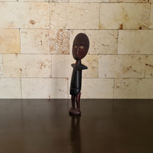 Load image into Gallery viewer, Ashanti Fertility Doll, African Fertility Statue, Akua’ba Wooden Sculpture, African Wood Carving (L)