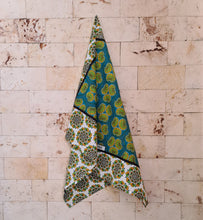 Load image into Gallery viewer, Kanga Leso Shuka Blue Teal by Magnificent Interiors Limited