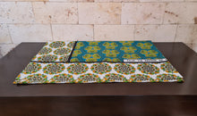 Load image into Gallery viewer, Kanga Leso Shuka Blue Teal by Magnificent Interiors Limited