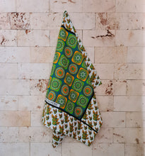 Load image into Gallery viewer, Leso Kanga Shuka Blue Teal Green by Magnificent Interiors Limited