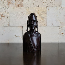 Load image into Gallery viewer, African inspired decor wooden sculpture