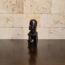 Load image into Gallery viewer, African Wooden Sculpture of Maasai Woman, Ethnic Carving, Statue, Figurine (J)