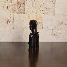 Load image into Gallery viewer, African Wooden Sculpture of Maasai Woman, Ethnic Carving, Statue, Figurine (K)