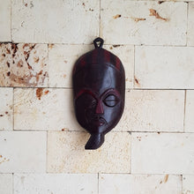 Load image into Gallery viewer, African Wooden Mask, Wooden mask African, traditional African mask, African wooden carving, African statue, African tribal figurine, African tribal carving, African art, African sculpture, traditional African mask,