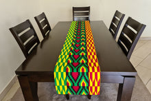Load image into Gallery viewer, African print table runners and napkins