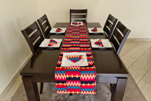 Load image into Gallery viewer, African print table runners and napkins