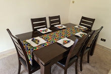 Load image into Gallery viewer, African print table runners and napkins