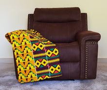Load image into Gallery viewer, African Print Throw Blanket