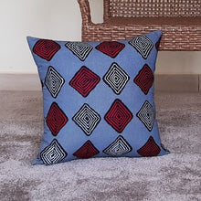 Load image into Gallery viewer, African Print Throw Pillow Cover, African Cushion Cover, Ankara Kitenge Kente Cushion Cover