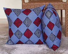 Load image into Gallery viewer, African print throw pillow covers, African pillow Cover, African print cushion covers, African throw pillow covers, Ankara throw pillow covers, Throw pillow covers