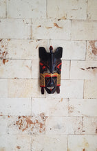Load image into Gallery viewer, African, Ethnic Wooden Mask, Sculpture, Carving, Wall Hanging, Plaque
