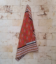 Load image into Gallery viewer, African Fabric Kanga Leso Shuka Orange by Magnificent Interiors Limited
