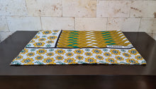 Load image into Gallery viewer, African Kanga Leso Shuka Yellow by Magnificent Interiors Limited
