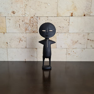 Ashanti Fertility Doll, African Fertility Statue, Akua’ba Wooden Sculpture, African Wood Carving 