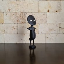 Load image into Gallery viewer, Ashanti Fertility Doll, African Fertility Statue, Akua’ba Wooden Sculpture, African Wood Carving (B)
