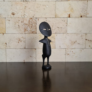 Ashanti Fertility Doll, African Fertility Statue, Akua’ba Wooden Sculpture, African Wood Carving (B)
