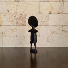 Load image into Gallery viewer, Ashanti Fertility Doll, African Fertility Statue, Akua’ba Wooden Sculpture, African Wood Carving (B)
