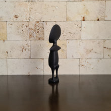 Load image into Gallery viewer, Ashanti Fertility Doll, African Fertility Statue, Akua’ba Wooden Sculpture, African Wood Carving (B)
