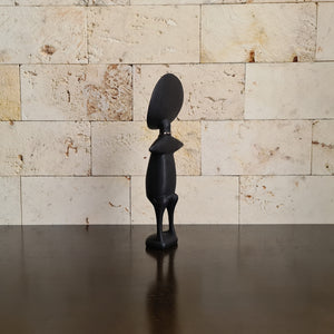 Ashanti Fertility Doll, African Fertility Statue, Akua’ba Wooden Sculpture, African Wood Carving (B)