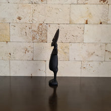 Load image into Gallery viewer, Ashanti Fertility Doll, African Fertility Statue, Akua’ba Wooden Sculpture, African Wood Carving (B)
