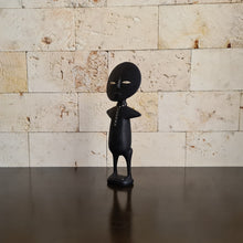Load image into Gallery viewer, Ashanti Fertility Doll, African Fertility Statue, Akua’ba Wooden Sculpture, African Wood Carving (B)
