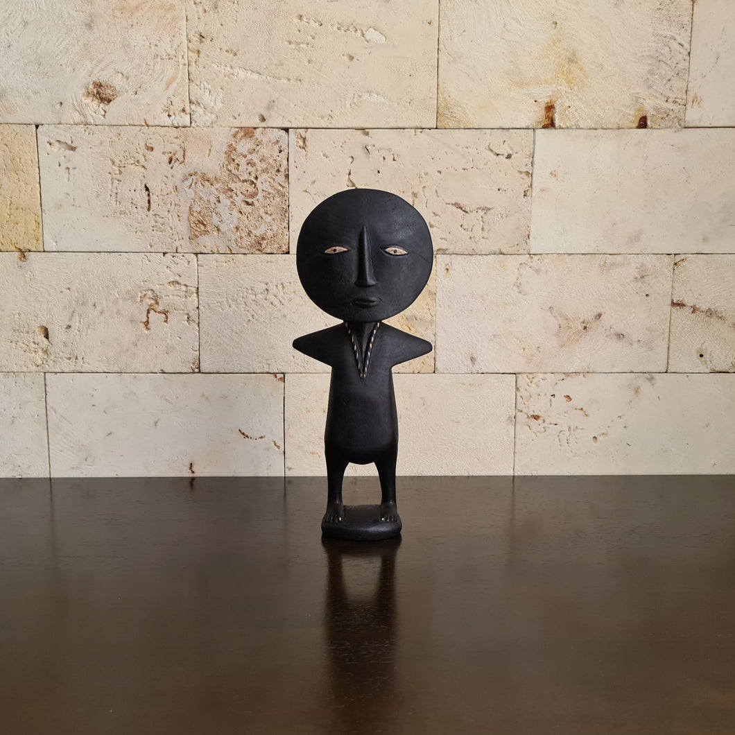 Ashanti Fertility Doll, African Fertility Statue, Akua’ba Wooden Sculpture, African Wood Carving (D)