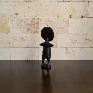Ashanti Fertility Doll, African Fertility Statue, Akua’ba Wooden Sculpture, African Wood Carving (D)