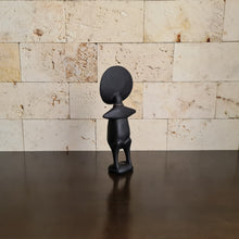 Load image into Gallery viewer, Ashanti Fertility Doll, African Fertility Statue, Akua’ba Wooden Sculpture, African Wood Carving (D)
