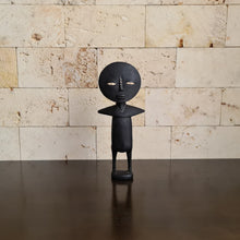 Load image into Gallery viewer, Ashanti Fertility Doll, African Fertility Statue, Akua’ba Wooden Sculpture, African Wood Carving

