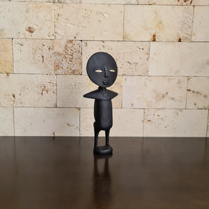 Ashanti Fertility Doll, African Fertility Statue, Akua’ba Wooden Sculpture, African Wood Carving (E)