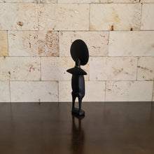 Load image into Gallery viewer, Ashanti Fertility Doll, African Fertility Statue, Akua’ba Wooden Sculpture, African Wood Carving (E)
