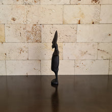 Load image into Gallery viewer, Ashanti Fertility Doll, African Fertility Statue, Akua’ba Wooden Sculpture, African Wood Carving (E)
