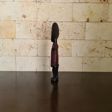 Load image into Gallery viewer, Ashanti Fertility Doll, African Fertility Statue, Akua’ba Wooden Sculpture, African Wood Carving (H)
