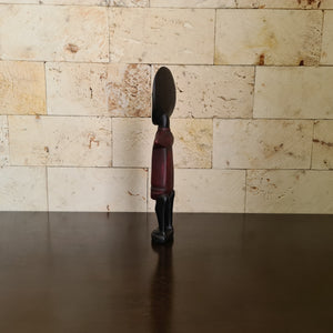 Ashanti Fertility Doll, African Fertility Statue, Akua’ba Wooden Sculpture, African Wood Carving (H)