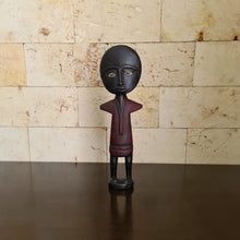 Load image into Gallery viewer, Ashanti Fertility Doll, African Fertility Statue, Akua’ba Wooden Sculpture, African Wood Carving (H)
