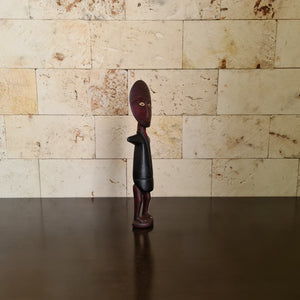Ashanti Fertility Doll, African Fertility Statue, Akua’ba Wooden Sculpture, African Wood Carving (L)