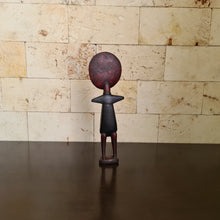 Load image into Gallery viewer, Ashanti Fertility Doll, African Fertility Statue, Akua’ba Wooden Sculpture, African Wood Carving (L)
