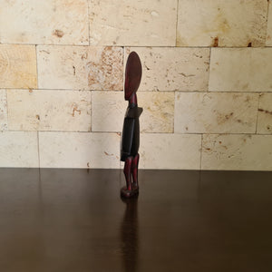 Ashanti Fertility Doll, African Fertility Statue, Akua’ba Wooden Sculpture, African Wood Carving (L)