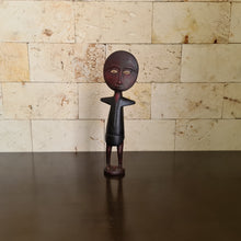 Load image into Gallery viewer, Ashanti Fertility Doll, African Fertility Statue, Akua’ba Wooden Sculpture, African Wood Carving (L)
