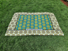 Load image into Gallery viewer, Kanga Leso Shuka Blue Teal by Magnificent Interiors Limited
