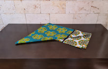 Load image into Gallery viewer, Kanga Leso Shuka Blue Teal by Magnificent Interiors Limited
