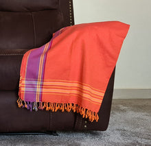 Load image into Gallery viewer, African Kikoi in Orange from Magnificent Interiors Limited
