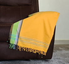 Load image into Gallery viewer, African Kikoi in Yellow from Magnificent Interiors Limited
