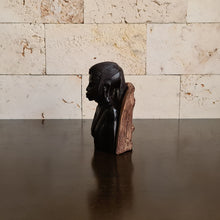 Load image into Gallery viewer, African Wooden Sculpture of Maasai Moran, Ethnic Carving, Statue, Figurine (A)
